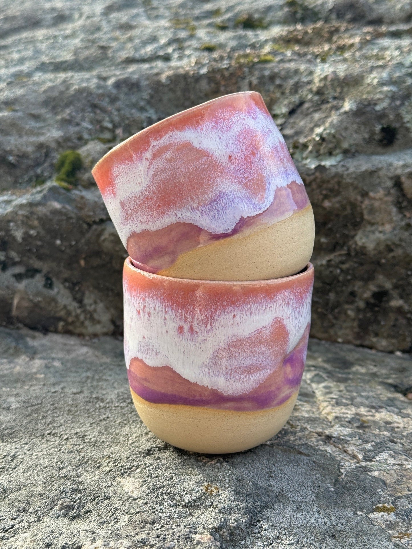 Grepp mugg rosa lila